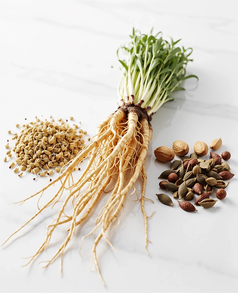 Bahan semulajadi premium Malay Vitality